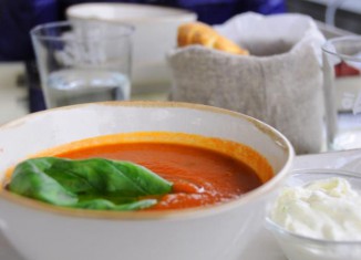 Italiaanse tomatensoep