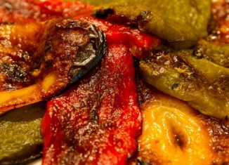 Gegrilde paprika - Peperoni alla griglia